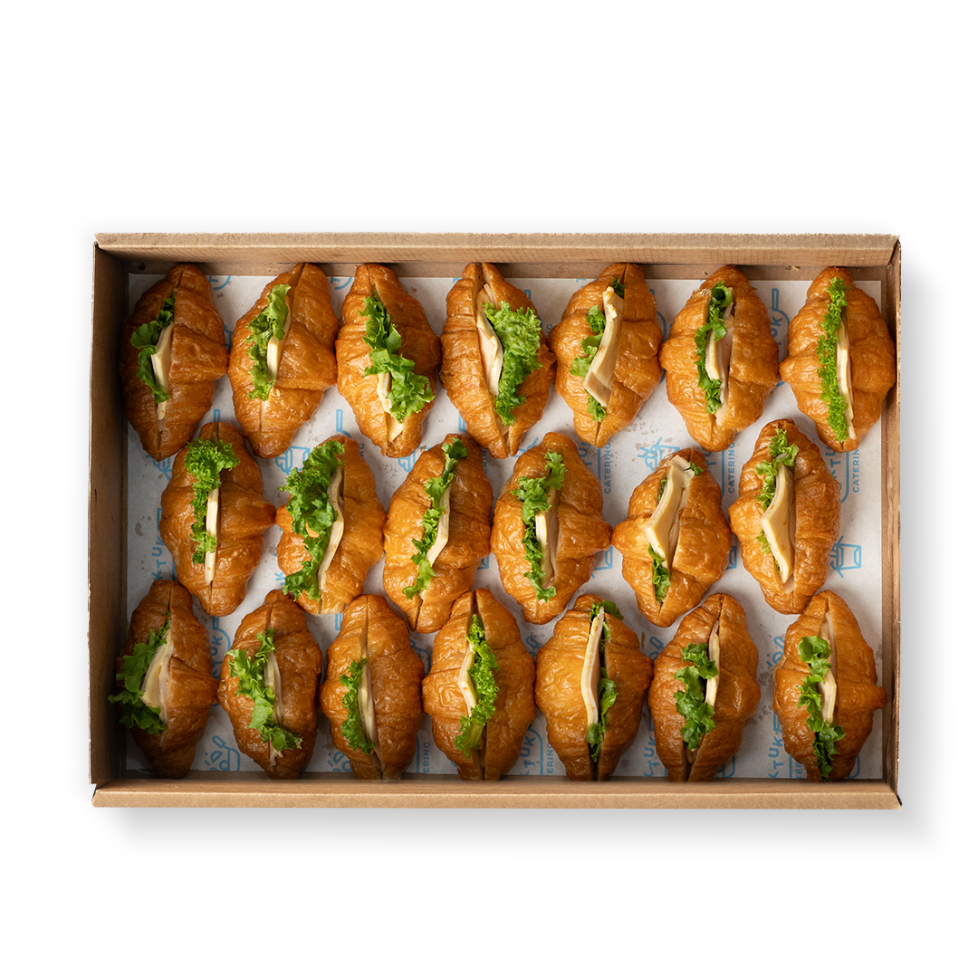 Chicken Toast & Cheese Croissant (20pcs)