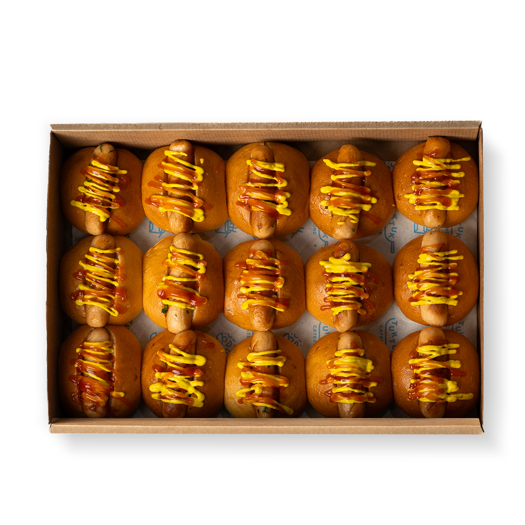 German Sausage Bun with Mustard (20pcs)