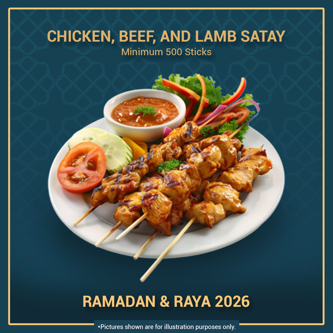 Satays 500 Sticks (Pre-Cooked)