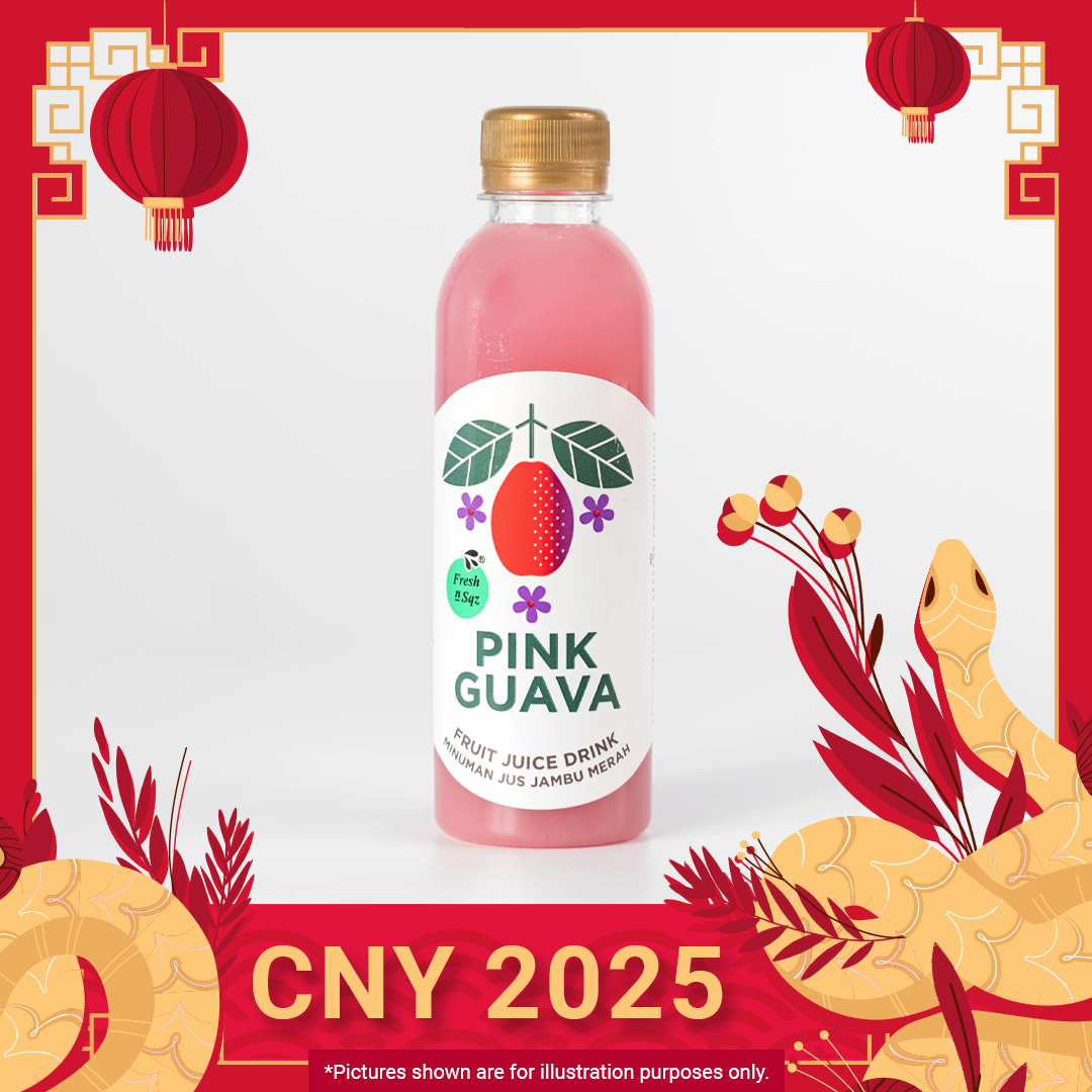 Chilled Pink Guava Juice Bottled Drink 250ml