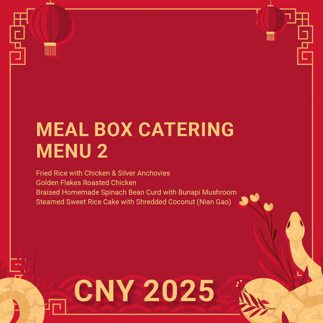 Meal Box Catering Menu 2 (1 Person)